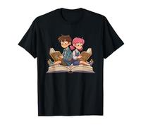Stilly Houly Kids Reading Magic Books Adventure T-Shirt