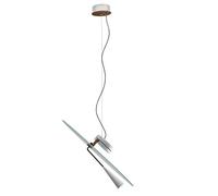Stilnovo Bascula Pendant White/ Bronze