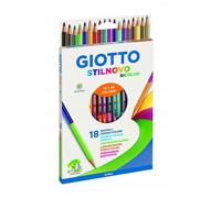 Stilnovo Double-Ended Crayons 18 Colors Giotto Top Quality