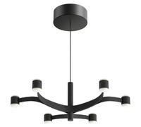 Stilnovo - Fronda PHASE-CUT Pendant Ø48, Black - Black