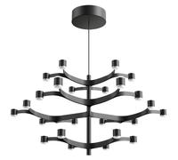 Stilnovo - Fronda PHASE-CUT Pendant Ø83, Black - Black