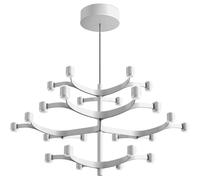 Stilnovo - Fronda PHASE-CUT Pendant Ø83, White - White