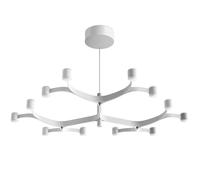 Stilnovo - Fronda PHASE-CUT Pendant Ø83, White - White