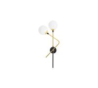 Stilnovo Galassia Wall Lamp 2 Gold/ White