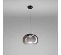 Stilnovo La Mariée hanging light smoky grey/black