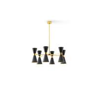 Stilnovo Megafono Pendant 12 Gold/ Black/Ivory
