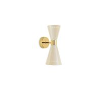 Stilnovo Megafono Wall Lamp 2 Gold/Ivory