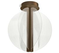 Stilnovo - Papylia Ceiling Lamp Ø35, Dark Bronze - Dark Bronze
