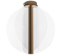 Stilnovo - Papylia Ceiling Lamp Ø50, Dark Bronze - Dark Bronze