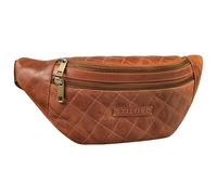 STILORD 'Azul' Premium Bum Bag Leather Women Men with Quilted Design - Retro Vintage Festival Bag - Fashionable Quilted Belt Bag Genuine Leather - Stylish Hip Bag Vintage, Colour:Andorra - Brown