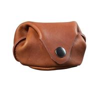 STILORD 'Bob' Coin Wallet Leather Vintage Purse Small Money Pouch Slim for Men Women Key Pouch Coin Bag Genuine Leather, Colour:Cognac-Brown