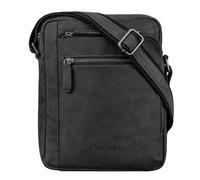 STILORD 'Bruce' Vintage Men's Leather Bag Small Shoulder Bag for Men 9.7 iPad Messenger Bag Genuine Vintage Leather, Colour:avaro - Grey