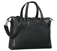 STILORD 'Claire' Women's Business Bag Genuine Leather 15 Inch | Briefcase | Laptop Bag DIN A4 | Shoulder Bag and Handbag for Office, Colour:Black