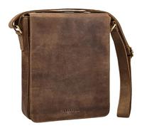 STILORD 'Cosmo' Vintage Real Leather Mens Shoulder Bag Medium Messenger Bags for Men Crossbody Shoulder Satchel for 12 Inch Tablet Compact Men's Handbag