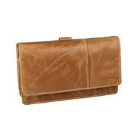 STILORD 'Darla' 3-in-1 Real Leather Purse for Women - Large Double Zip Wallet RFID Purses with 9 Card Slots Ladies Crossbody Cell Phone Shoulder Bag Genuine Leather, Colour:Perugia - Brown