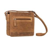 STILORD 'Edith' Leather Shoulder Bag Women Genuine Leather Handbag, Colour:bergamo - brown