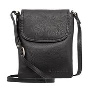 STILORD 'Ellis' Crossbody Phone Bag Leather Shoulder Bag Small Case for Smartphone and Purse Cross-Over Bag XS Genuine Vintage Leather, Colour:black