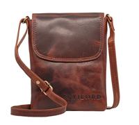 STILORD 'Ellis' Crossbody Phone Bag Leather Shoulder Bag Small Case for Smartphone and Purse Cross-Over Bag XS Genuine Vintage Leather, Colour:porto - cognac