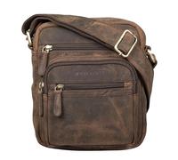 STILORD "Fabian" Messenger Bag Leather Small 9,7" Tablet Case Cross-Body Shoulder Bag for Men and Women Vintage Everyday Spacious Genuine Leather Colour:Colorado - Brown