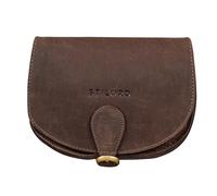 STILORD 'Helena' Small Handbag Leather Ladies Brown Elegant Shoulder Bag Women Small Crossbody Bag Classic Vintage Tote Bag in Genuine Leahter, Colour:veleta - brown