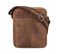 STILORD "Jude Men's Shoulder Bag Small Leather Vintage Messenger Side Satchel Crossbody Genuine Leather Colour:oak - brown