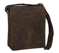 STILORD "Lars" Vintage Messenger Bag Men for 13,3 inches Macbooks Cross Body Bag Vertical Satchel for A4 Documents Genuine Leather Colour:Colorado - Brown