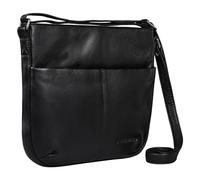 STILORD 'Lucy' Small Leather Crossbody Bag for Women Vintage Shoulder Bag Modern for Leisure Shopping Handbag Genuine Leather, Colour:black