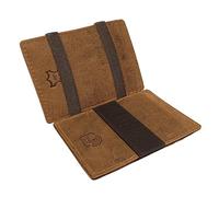 STILORD 'Mago' Magic Wallet with Coin Pocket in Genuine Leather for Men Credit Card Case RFID Protection Small Wallet with Money Clip in Vintage Look, Colour:Bergamo - Brown