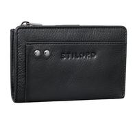 STILORD 'Malio' Wallet with Key Holder Leather Vintage Mens Wallet RFID with Coin Purse Card Holder with with Key Organiser Genuine Leather in Gift Box, Colour:Black