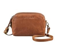 STILORD 'Nina' Cross Body Bag Leather Small Handbag Genuine Leather Satchel Bag Pouch for Phone 7 Inch, Colour:mocca - dark brown