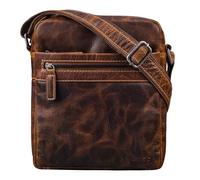 STILORD “Oli” Vintage Men’s Leather Crossbody Bag | Stylish Shoulder Bag for Work & Travel | Small Real Leather Messenger for 11 Inch Tablet & A5 Colour:luino - brown
