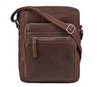 STILORD "Ringo" Leather Shoulder Bag Men's Vintage Crossbody Bag Retro with Many compartments Genuine Leather Bag Colour:Torres - Brown