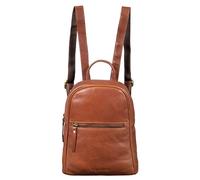 STILORD "Scarlett" Backpack Womens Leather Small Vintage Shoulder Hand-Bag Purse City Shopping Rucksack Daypack Genuine Leather Colour:Texas - Brown
