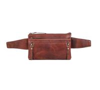 STILORD 'Skye' Fanny Pack Vintage Leather Large for Women Men Mobile Phone Belt Bag Travel Fanny Pack Multifunctional Festival Shoulder Bag, Colour:Porto - Cognac