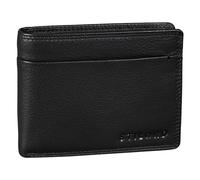 STILORD 'Sterling' RFID Leather Wallet for Men - Vintage Bifold Wallet with NFC Protection - Gift Box Included - Genuine Leather Wallet with ID Window, Colour:Black
