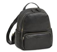 STILORD "Sue" Leather Backpack for Women - Small Elegant Ladies Backpack - Mini Daypack for City, Travel and Leisure - Anti-Theft Genuine Leather Rucksack Bag Woman Colour:Black