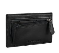 STILORD 'Trevor' Credit-Card Holder Leather RFID Protector Mini Wallet for Men and Women in Black Gift Box, Colour:Black