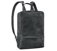 STILORD "Verona Real Leather Backpack for Men & Women Medium-Sized City Daypack Handbag Elegant Travel Bag Laptop Backpack 13-13.3 Inch Rucksack Genuine Leather Colour:Anthracite