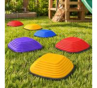 STILVORA 6-Piece Kids Stepping Stones Stackable Multicolour Set STILVORA Multicolor