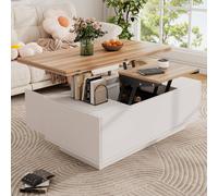 STILVORA Lift Up Coffee Table with Storage & 2 Doors STILVORA Multicolor