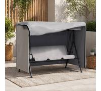 STILVORA Swing Chair Cover 205 x 124 cm in Grey STILVORA Grey 205 x 124 cm