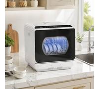 STILVORA Tabletop Dishwasher 4 Place Settings in White STILVORA White