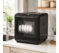 STILVORA Tabletop Dishwasher 6L Five-Mode Black STILVORA Black