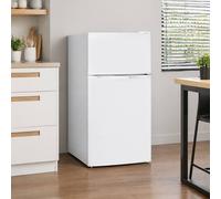 STILVORA Under Counter Fridge Freezer 88L with Reversible Doors in White STILVORA White