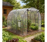STILVORA Walk-in Greenhouse 3 x 2m with Mesh Windows in Clear STILVORA Clear