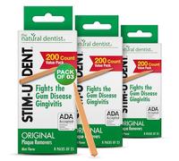 Stim-U-Dent Plaque Removers 24 Packs of 25 Picks/Pack (600 Picks) - Mint Flavor