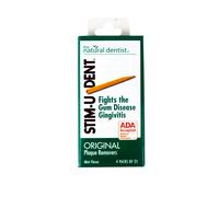 Stim-U-Dent Plaque Removers Mint Flavor 4 Packs of 25 (100 Picks)