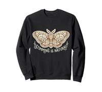 Stimming Is Natural STIM Autism Cottagecore Butterfly Sweatshirt