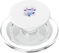 Stimming & Winning Funny Axolotl Autism Neurodivergent PopSockets PopGrip for MagSafe