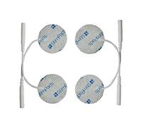 StimPads EMS and TENS Machine Electrode Pads - 4 Pieces Ø32mm with 2mm PIN - Durable and Reusable Replacement Pads -Good Adhesion and Conductivity - Certified Medical Device by Motron NV